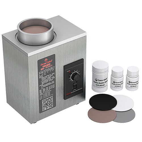 Electrode polishing machine